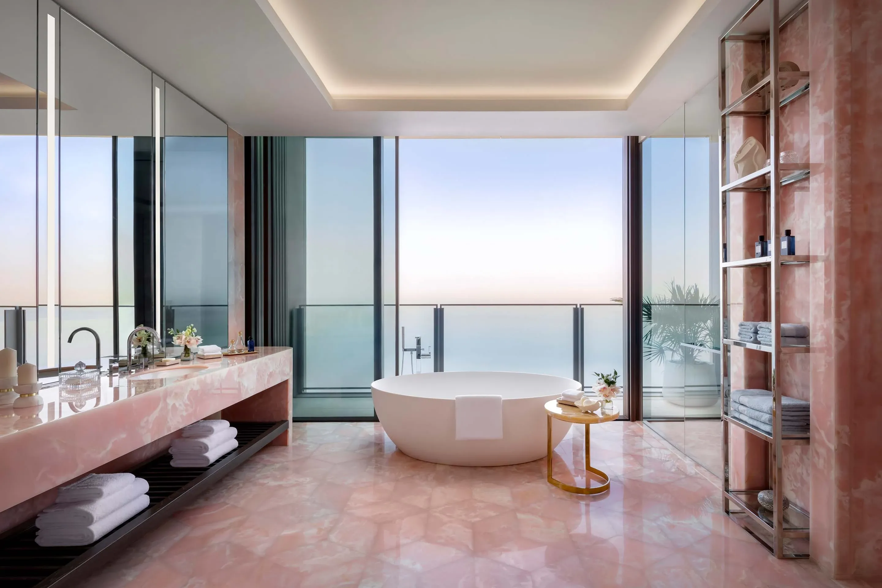 Panoramic Penthouse Bathroom at Atlantis The Royal