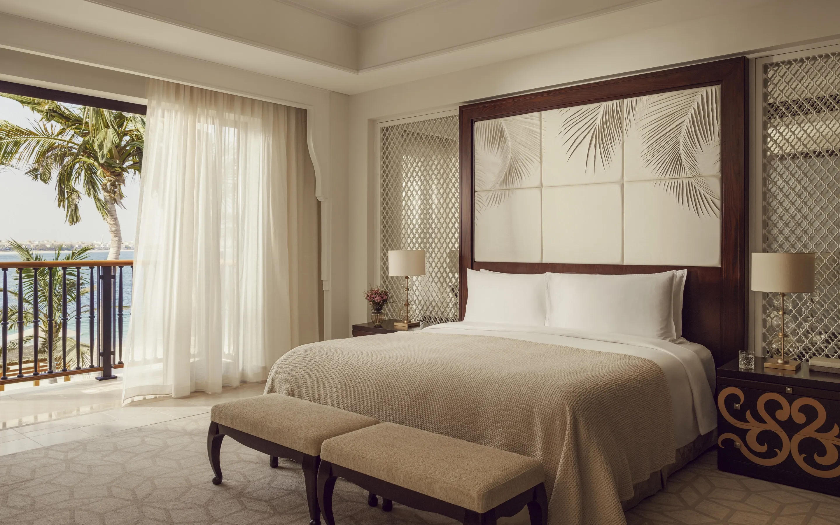 Bedroom of Executive Suite at One&Only The Palm