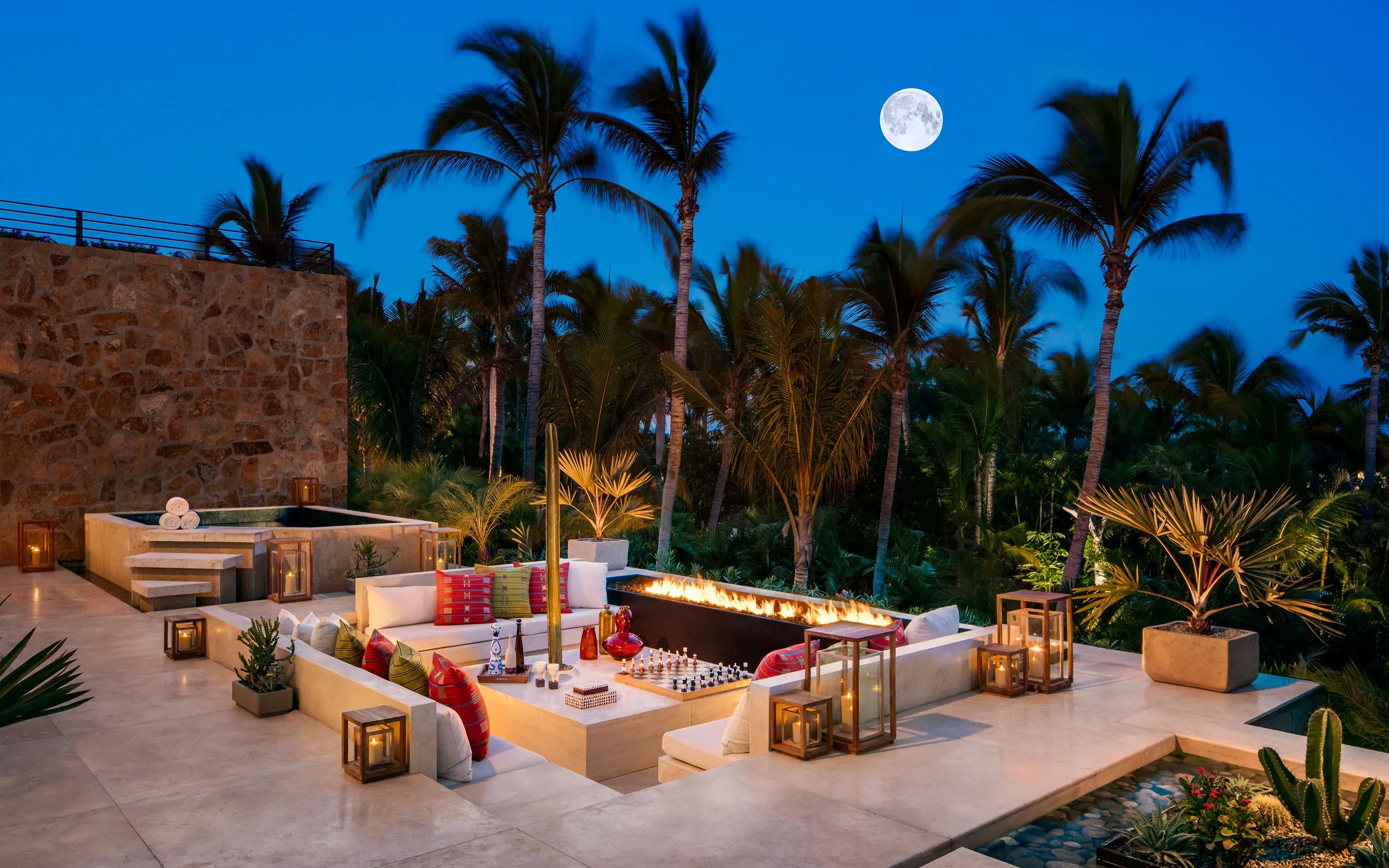 Outdoor area at villas at One&Only Palmilla