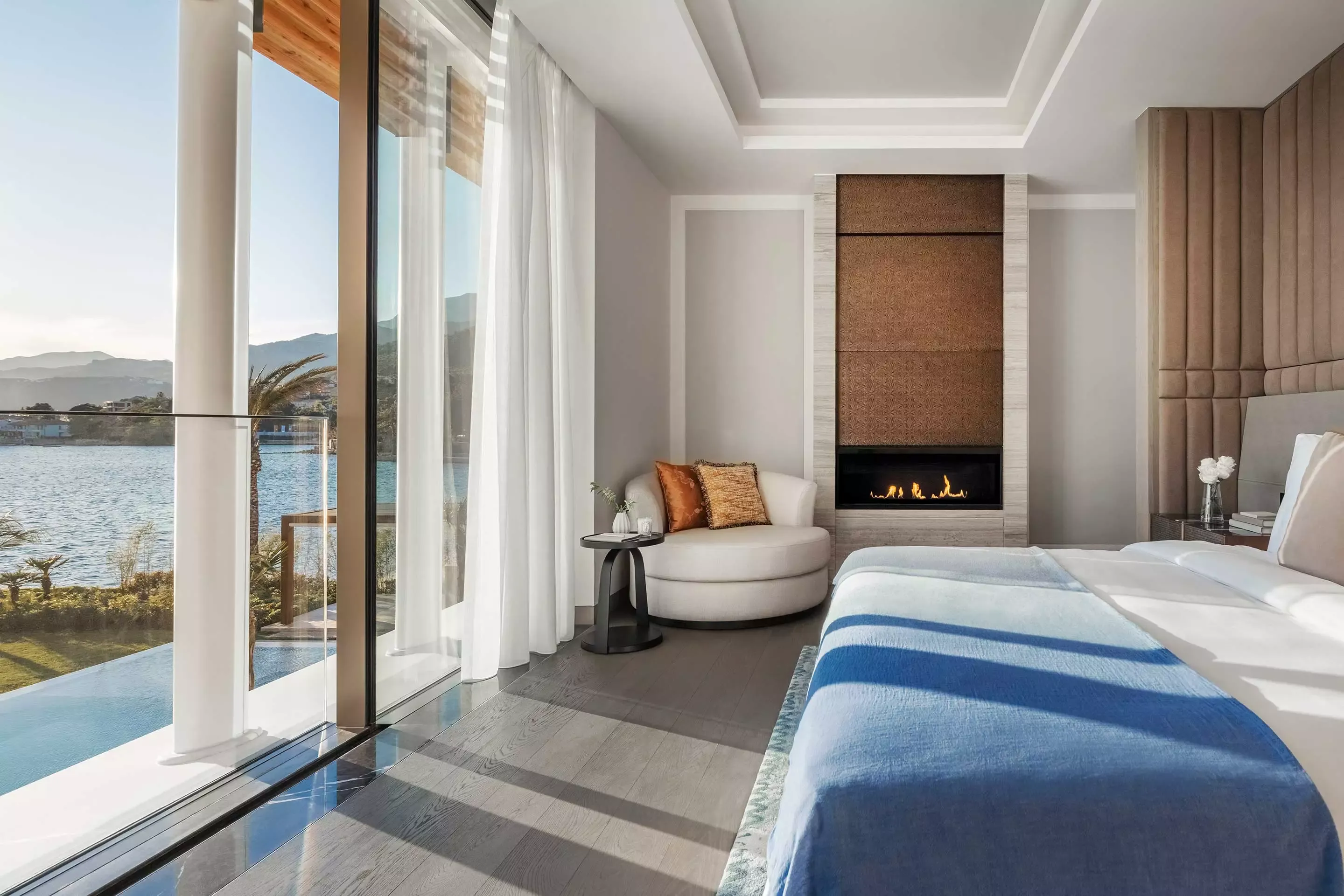 Master bedroom at One&Only Portonovi