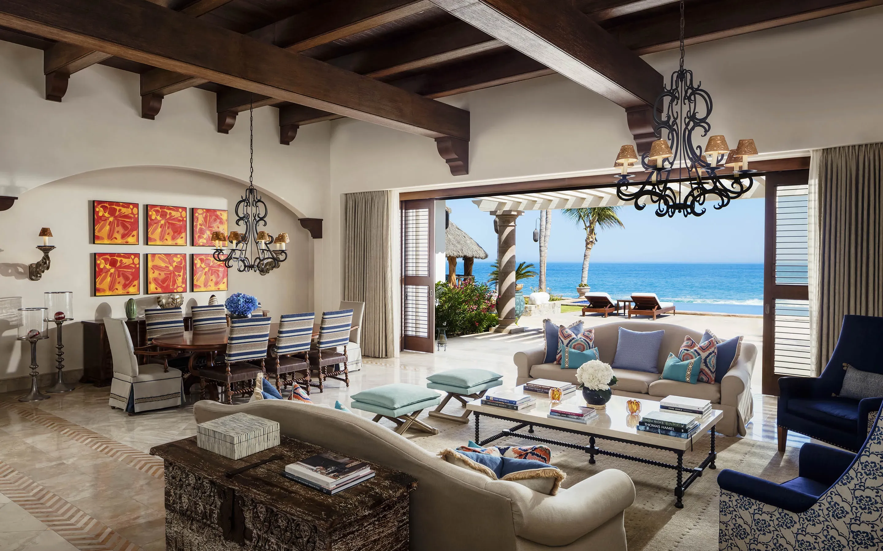 Interior view of a villa at One&Only Palmilla