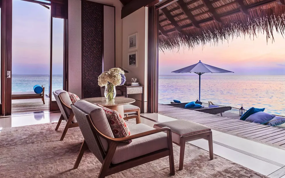 Luxurious Maldives Sunset