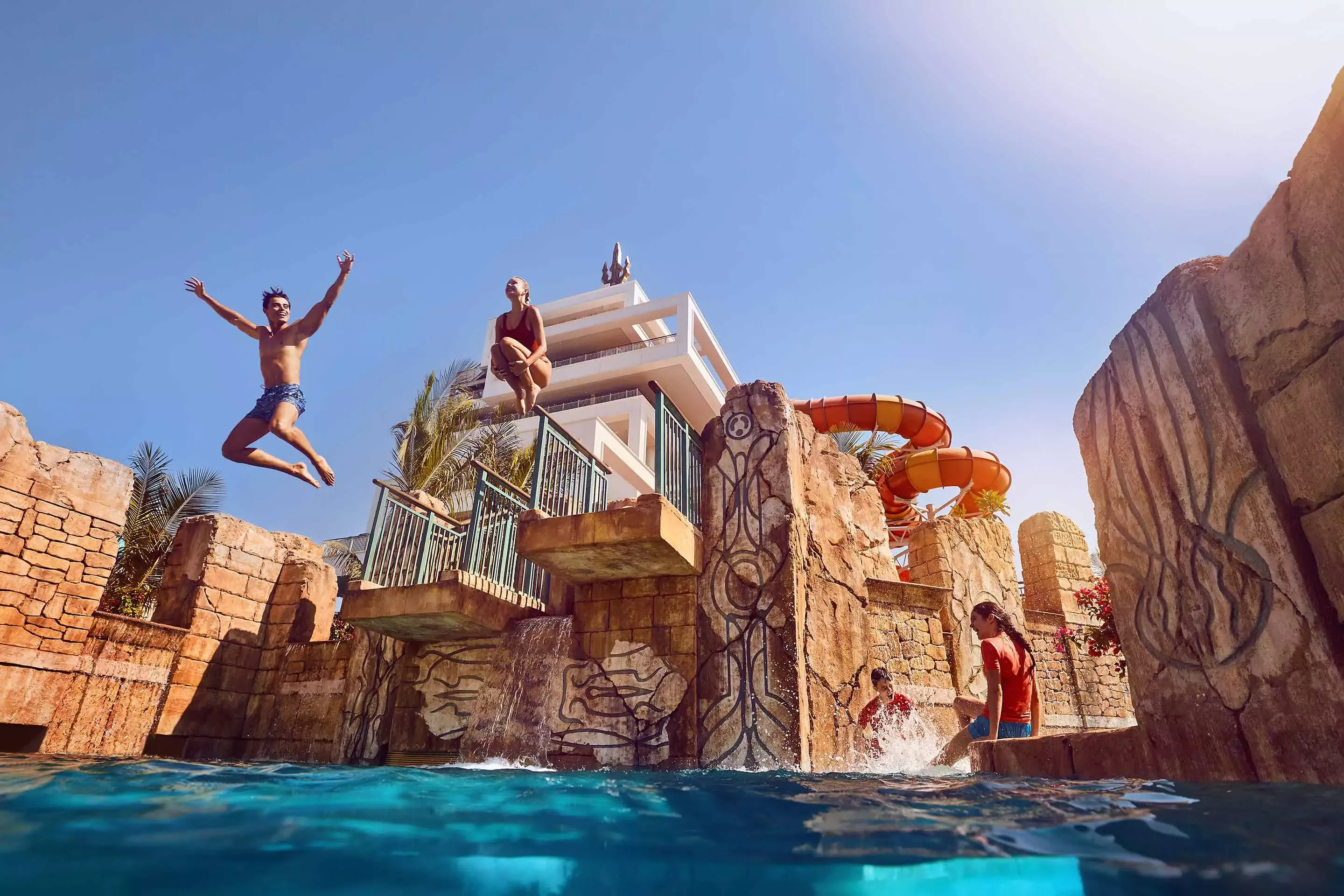 Immortal Falls at Aquaventure World