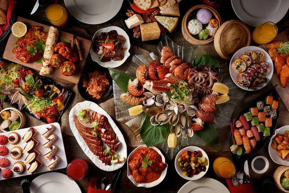 Saffron Food Spread 