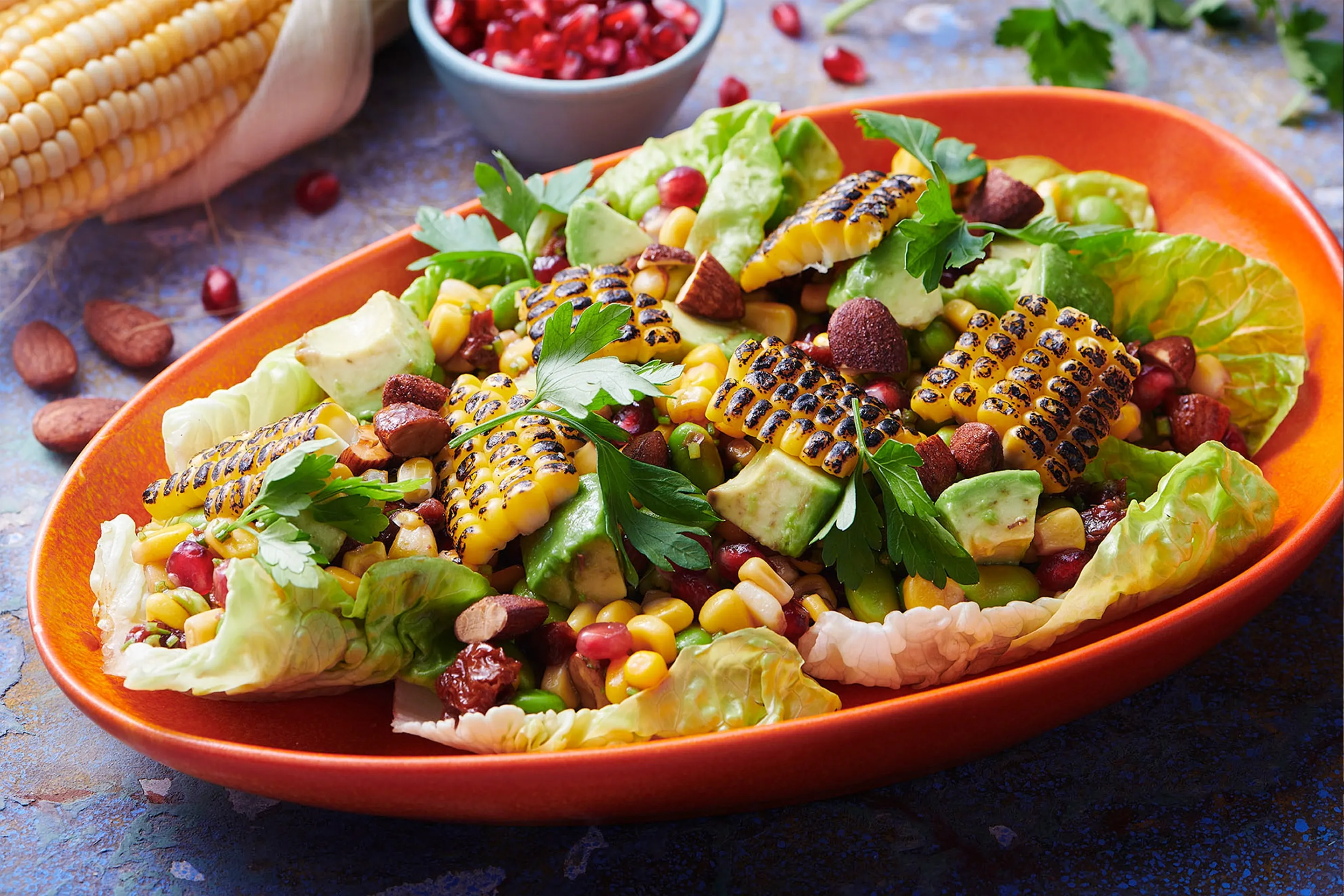 Corn Salad at Wavehouse Dubai