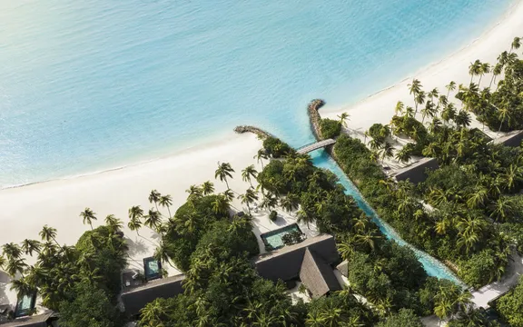 Aerial View of One&Only Reethi Rah