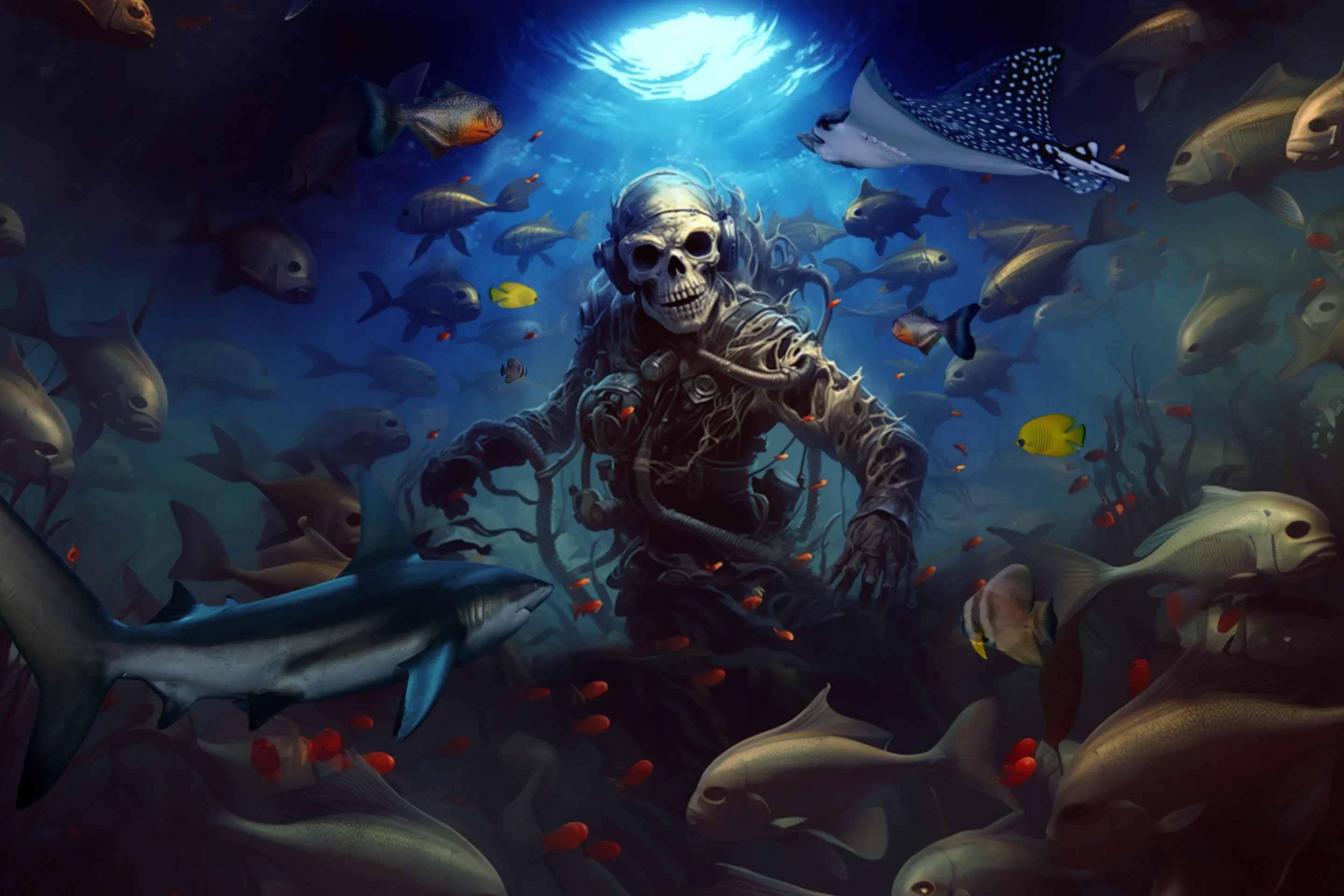 The Haunted Chambers at The Lost Chambers Aquarium