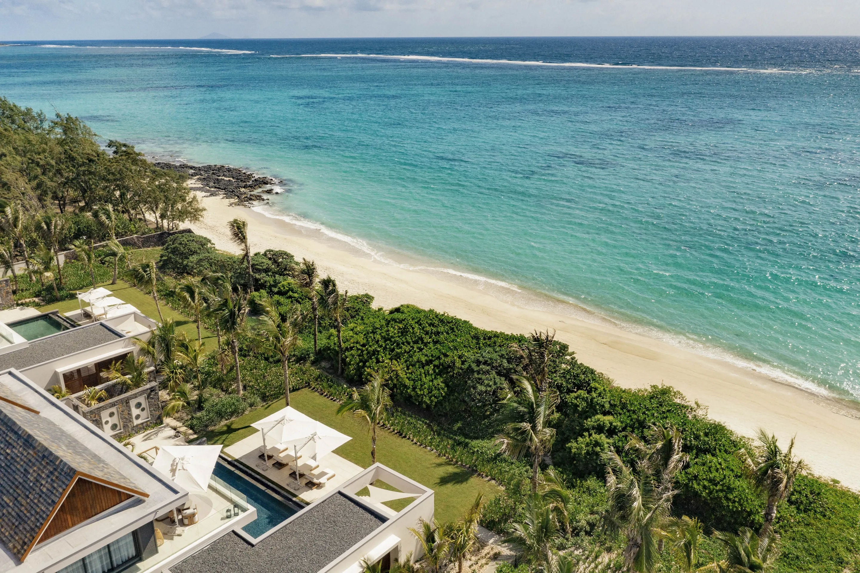 One&Only Le Saint Géran - Private Homes - Aerial View