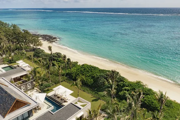 One&Only Le Saint Géran - Private Homes - Aerial View