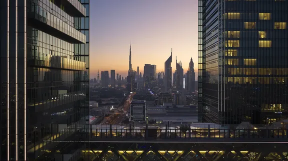 One&Only One Za'abeel - Building View - Sunset