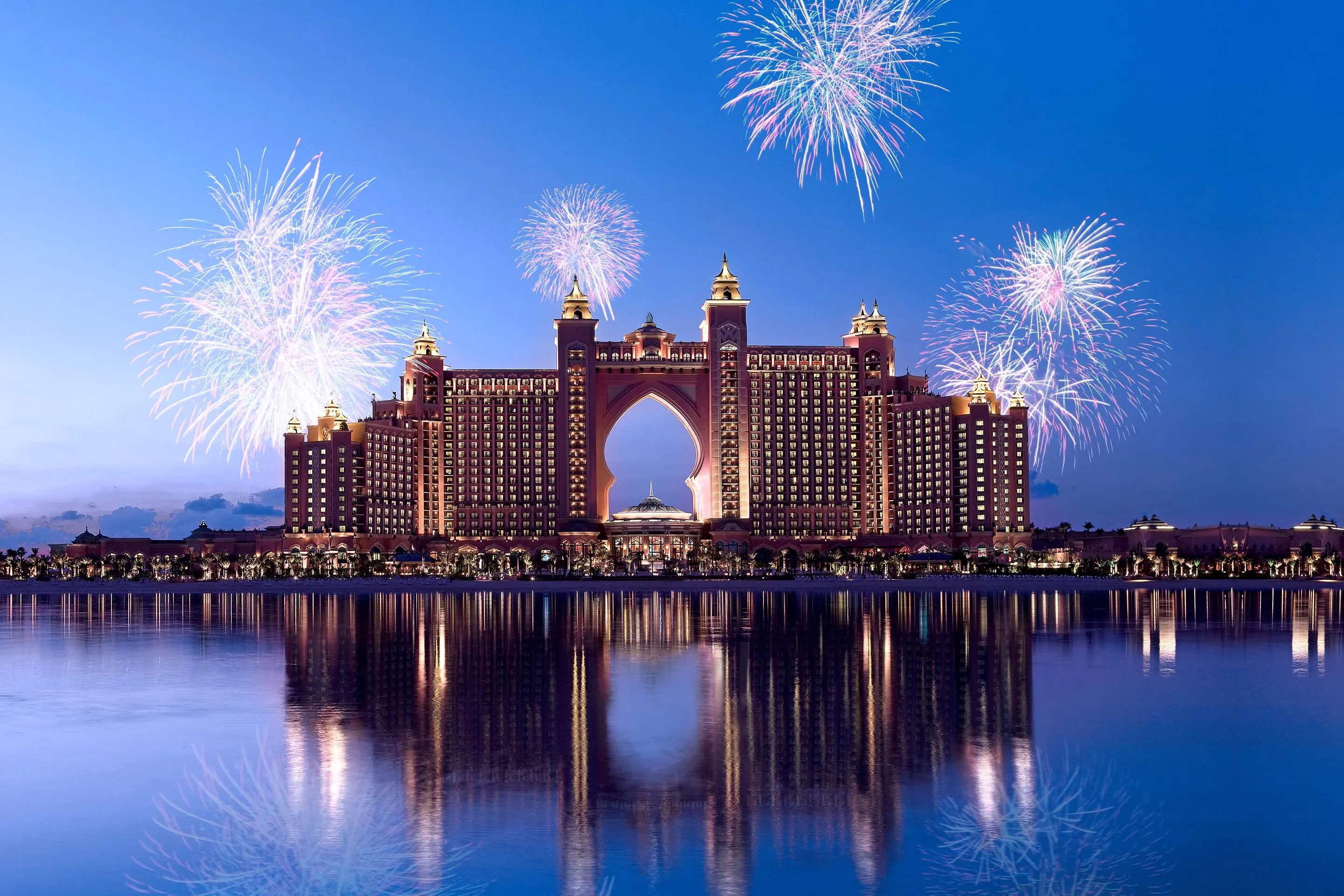 Fireworks at Atlantis The Palm