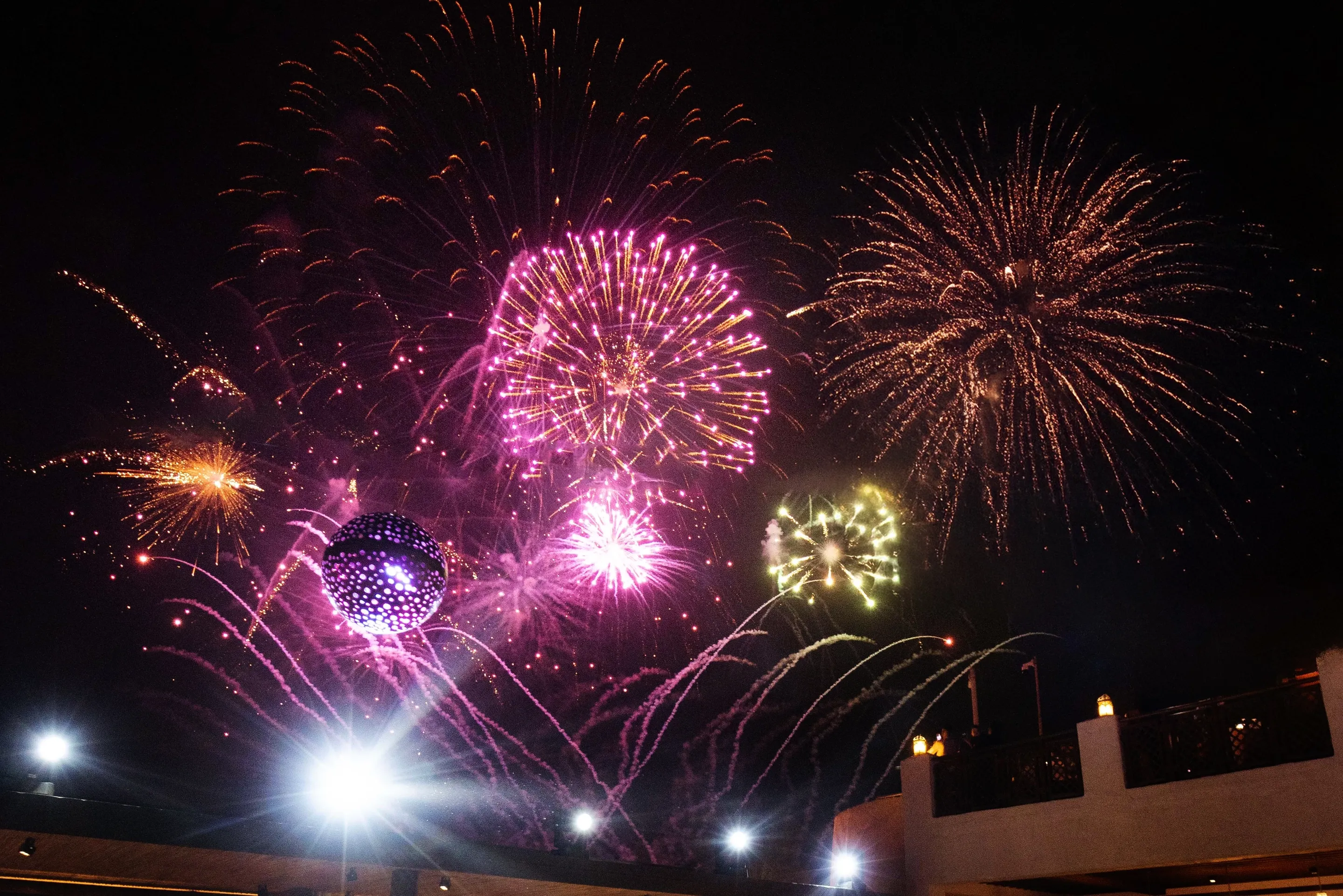Bab Al Shams - Festive - Fireworks at Al Hadheerah