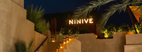 Exterior view of Ninive Restaurant at Bab Al Shams