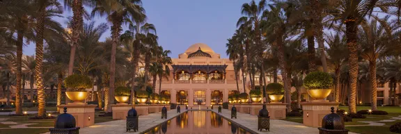 The Palace Exterior View at One&Only Royal Mirage