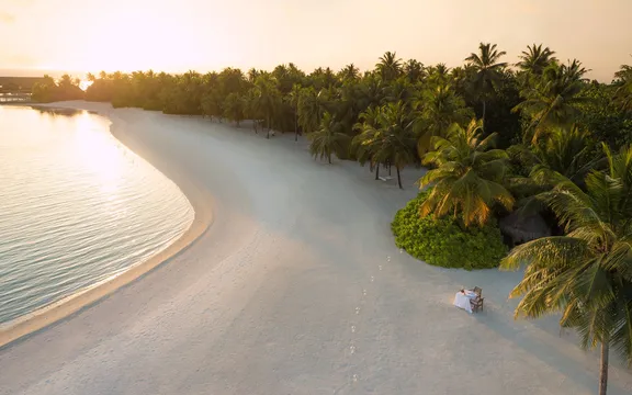 Dinner on a Private Beach at One&Only Reethi Rah