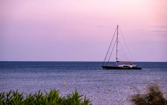 Yacht on the Sea at One&Only Aesthesis