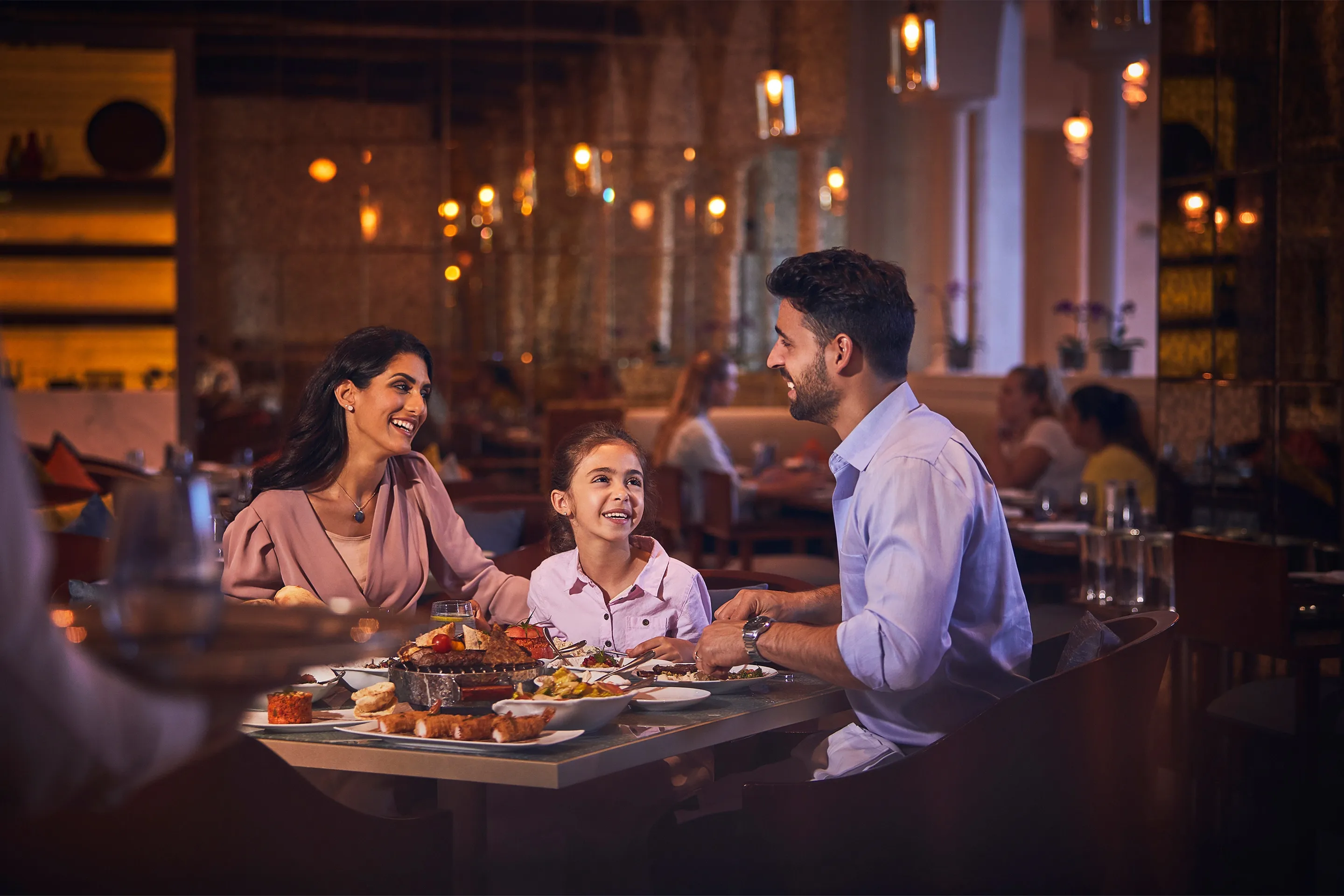 Family Dinner on Ayamna