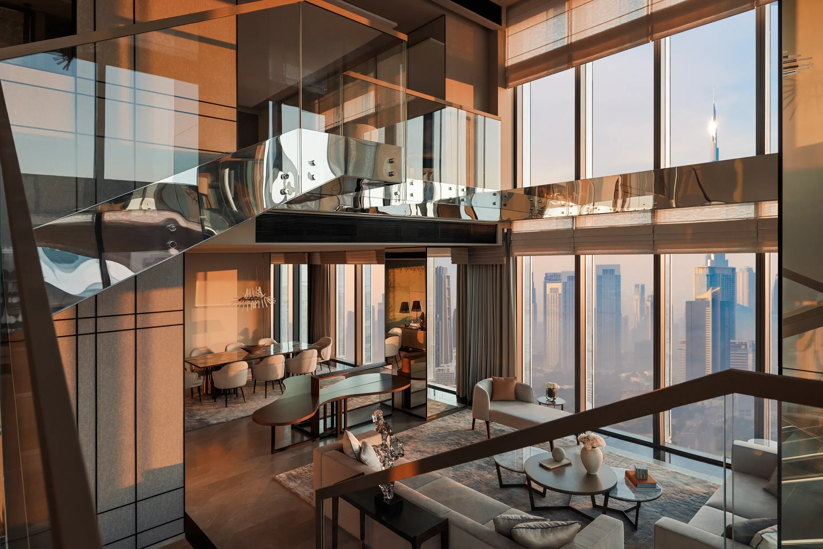 One&Only One Za'abeel - Skyline Loft - Living - Dining
