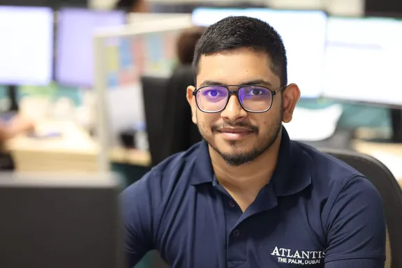 Jalaludeen Tajudeen at Atlantis Dubai