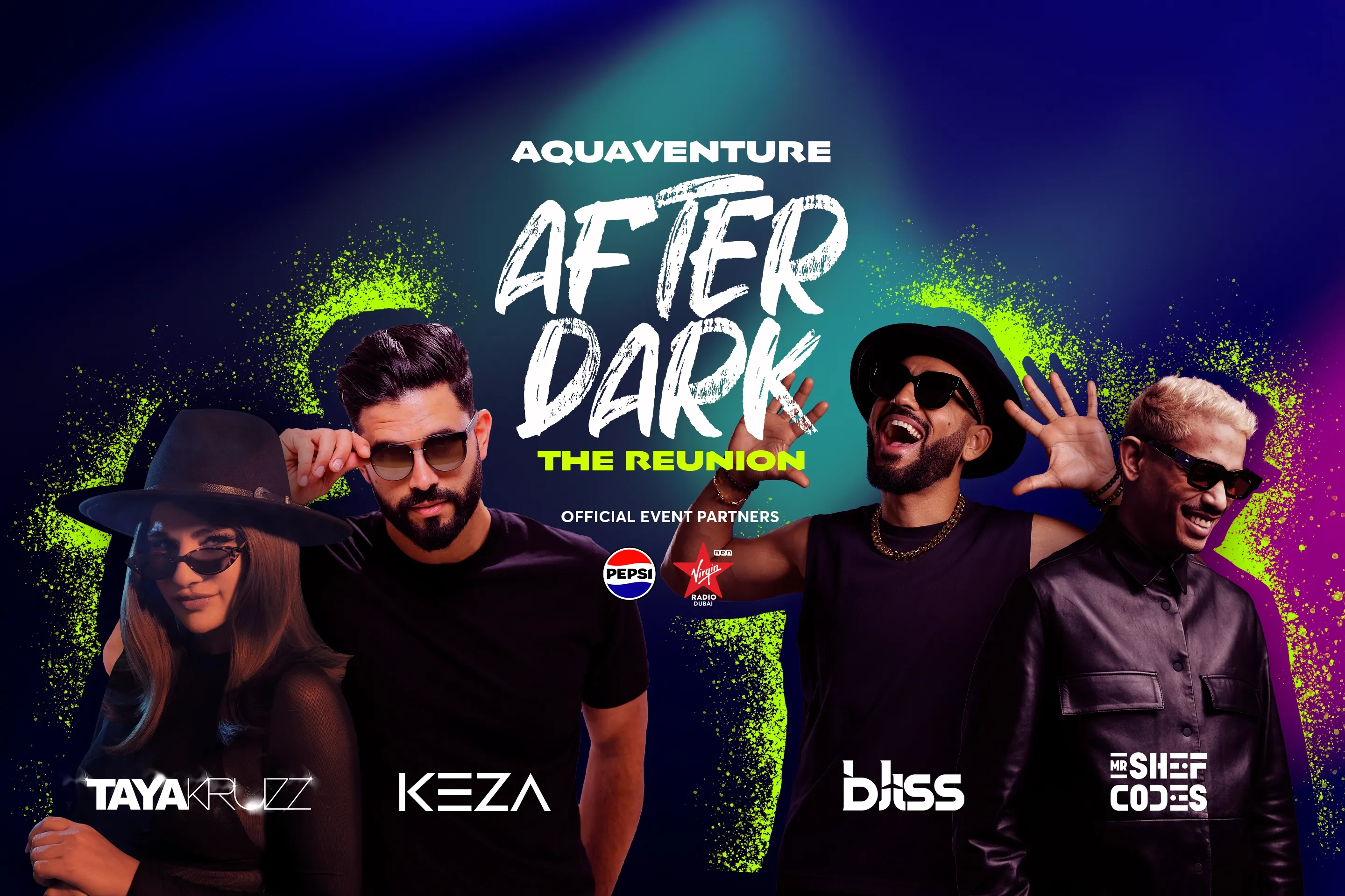 Aquaventure After Dark  DJ Lineup 2025
