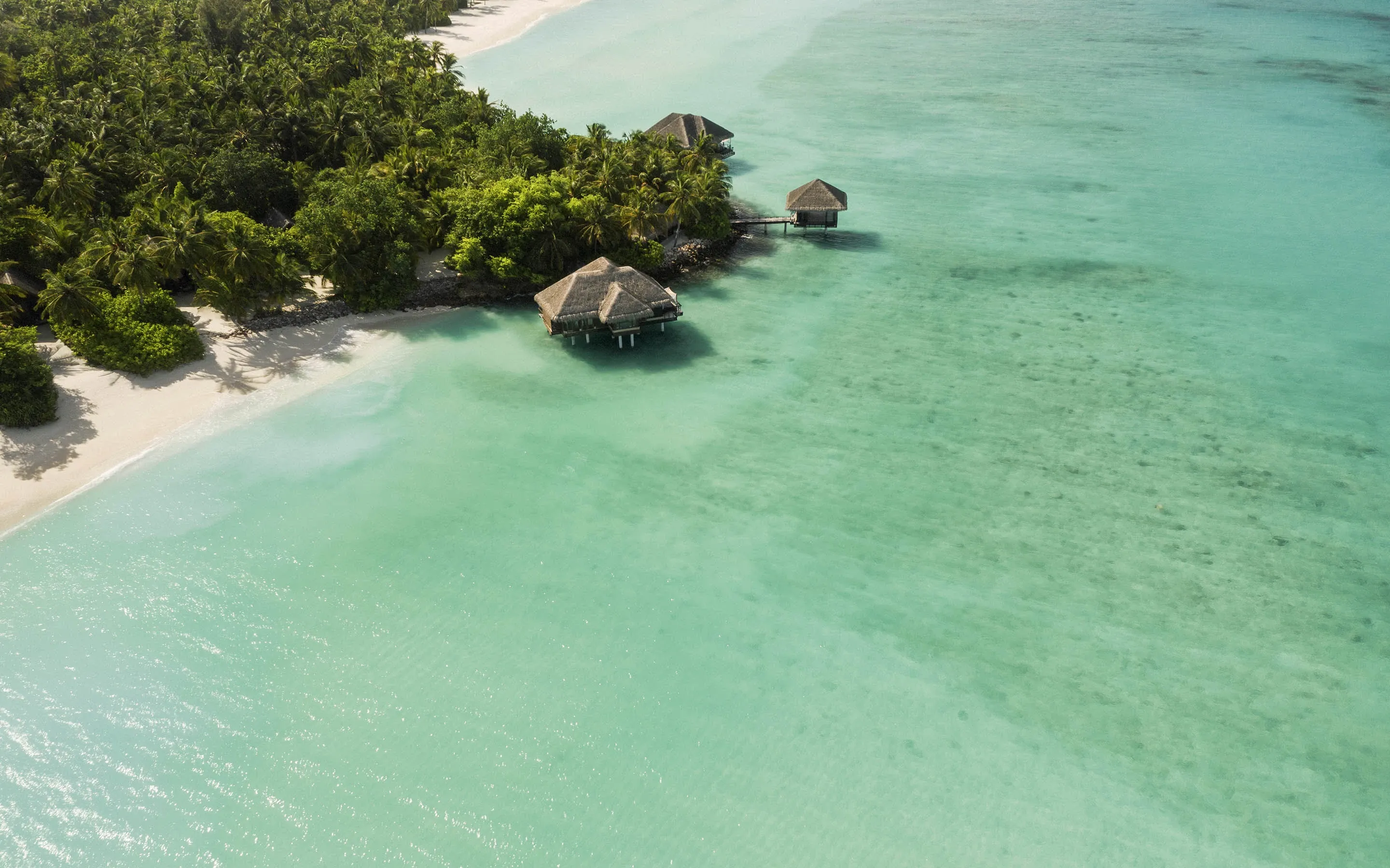 Aerial View of the Spa at One&Only Reethi Rah