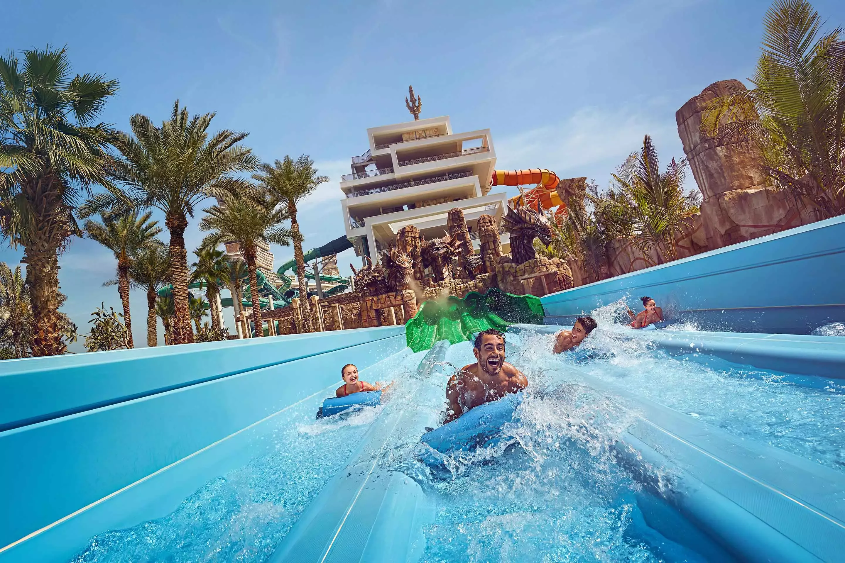 Best Water Rides Slides Aquaventure Waterpark Atlantis The