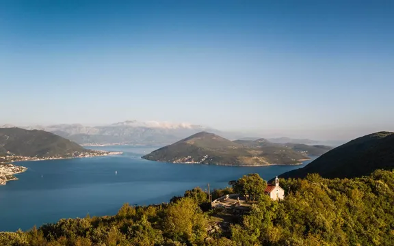 Scenic landscape of Montenegro