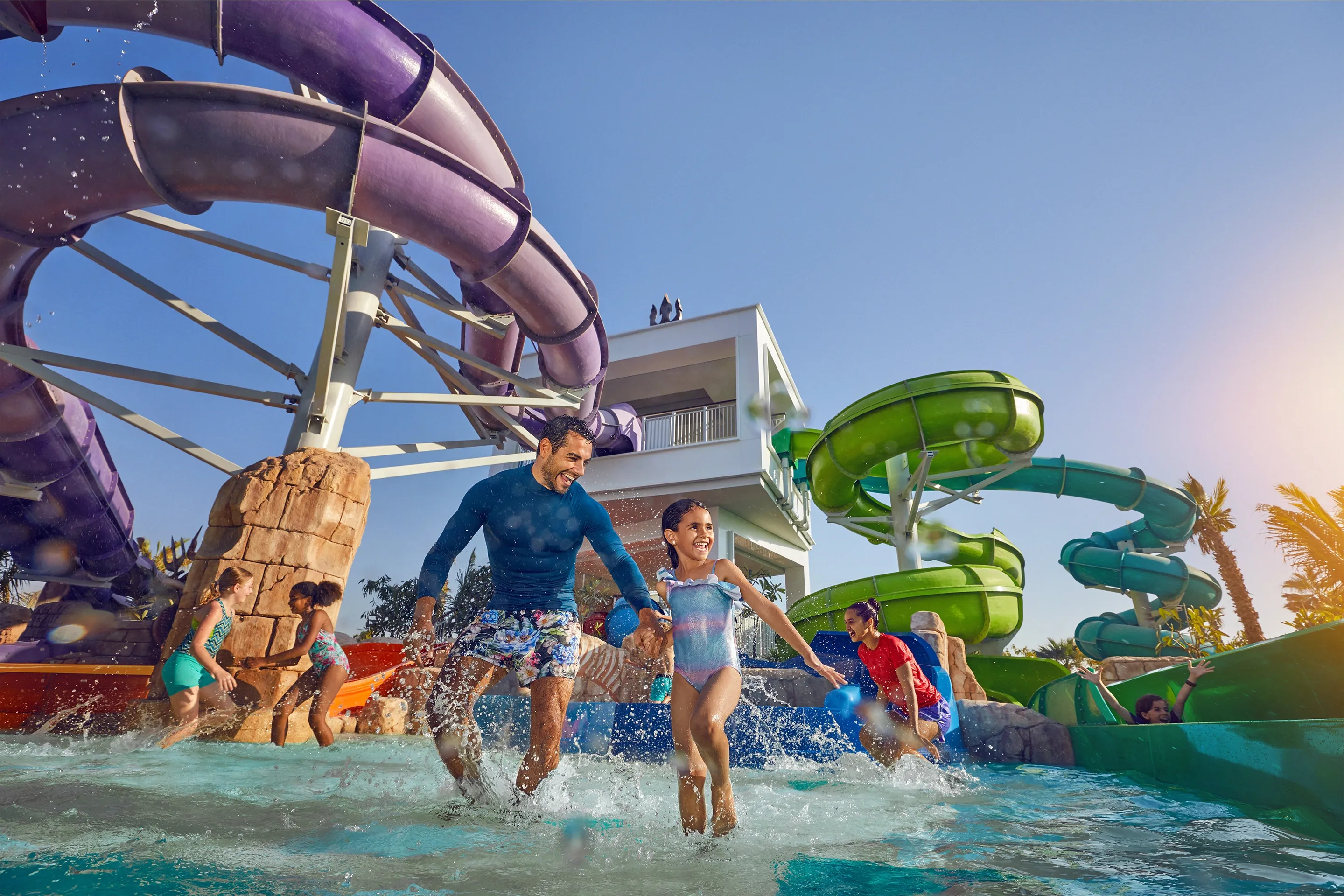 Atlantis Aquaventure Trident Tower Splashers Cove