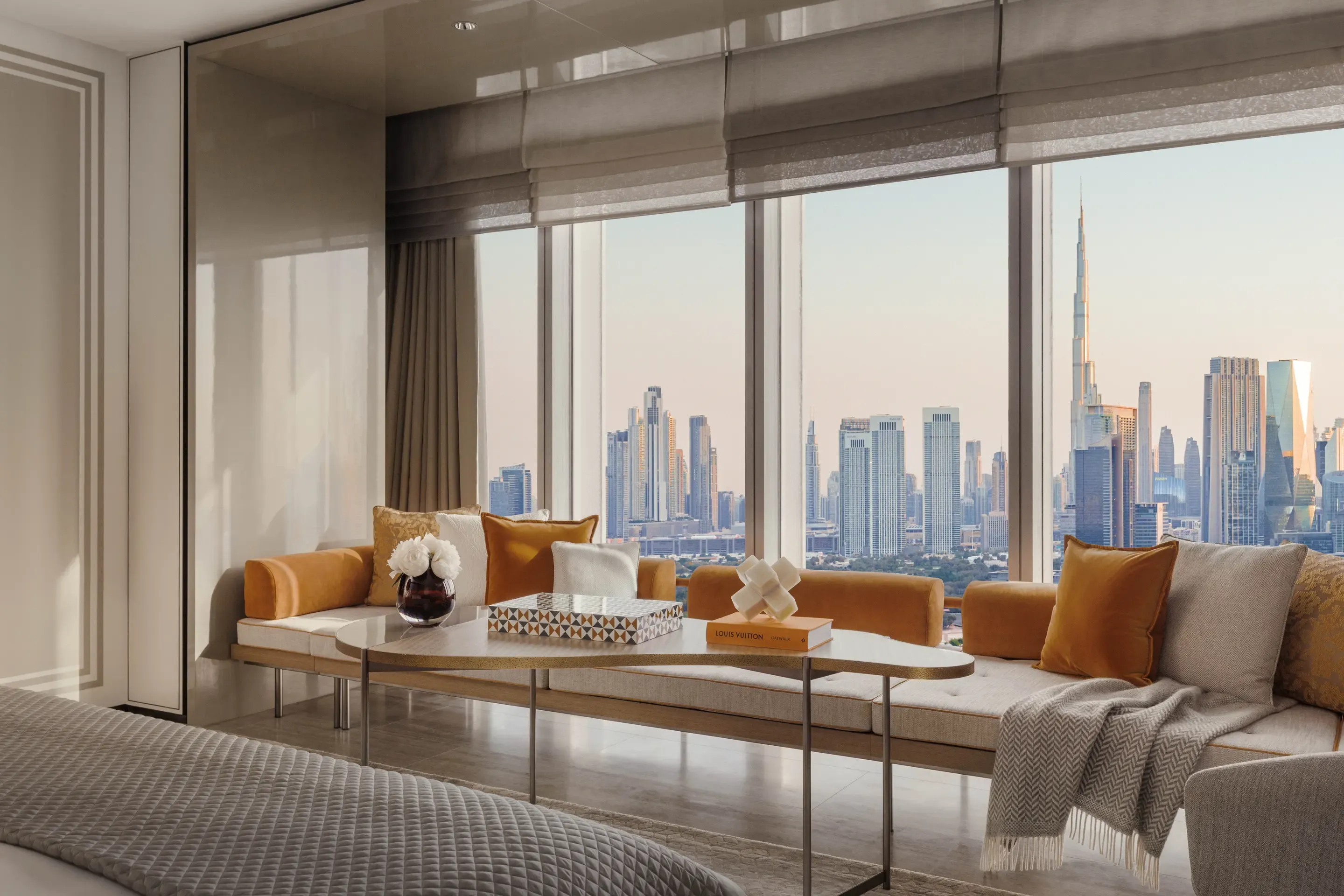 One&Only One Za'abeel Za'abeel Room King Sofa View