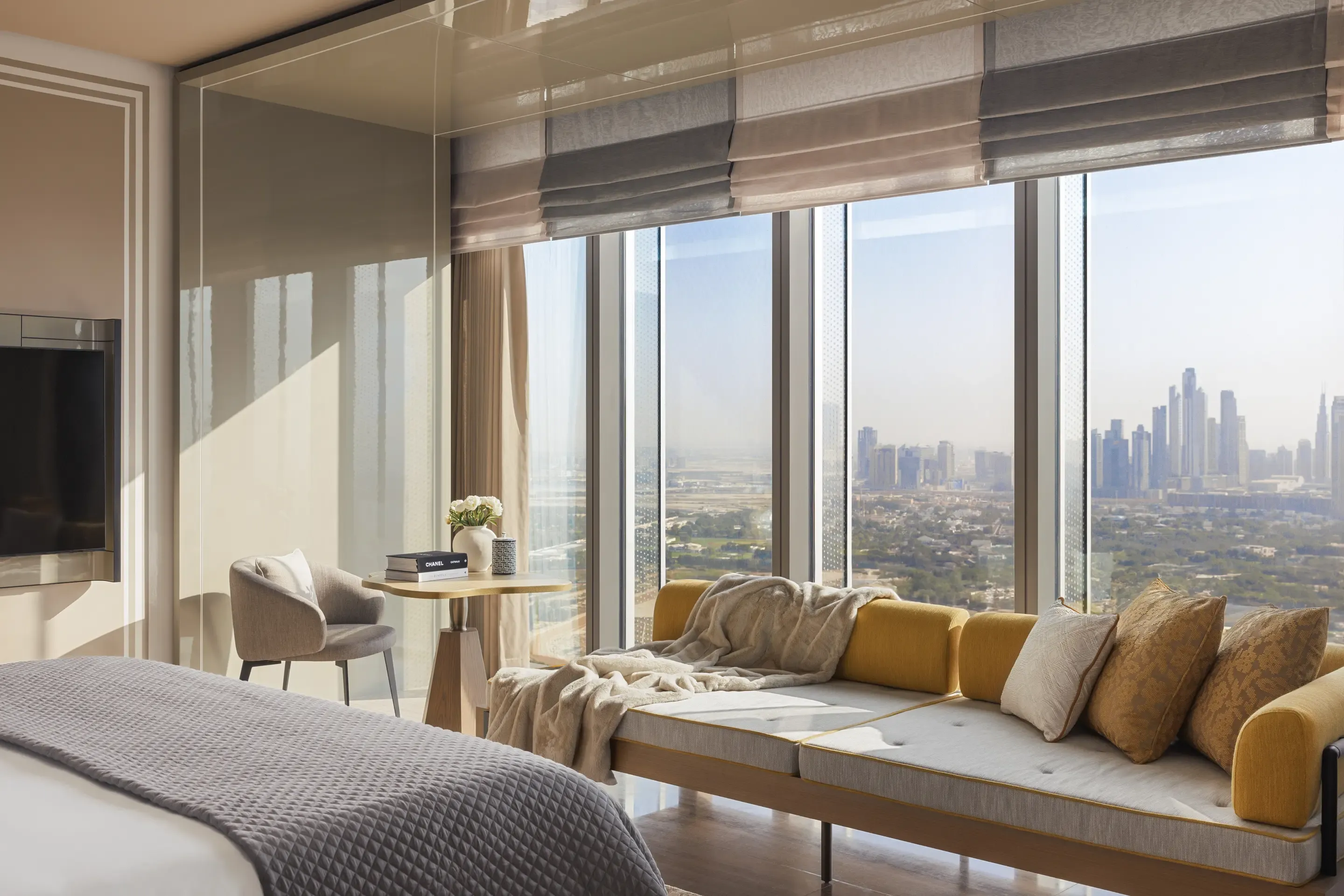 One&Only One Za'abeel - Urban Suite - Bedroom - Couch - View