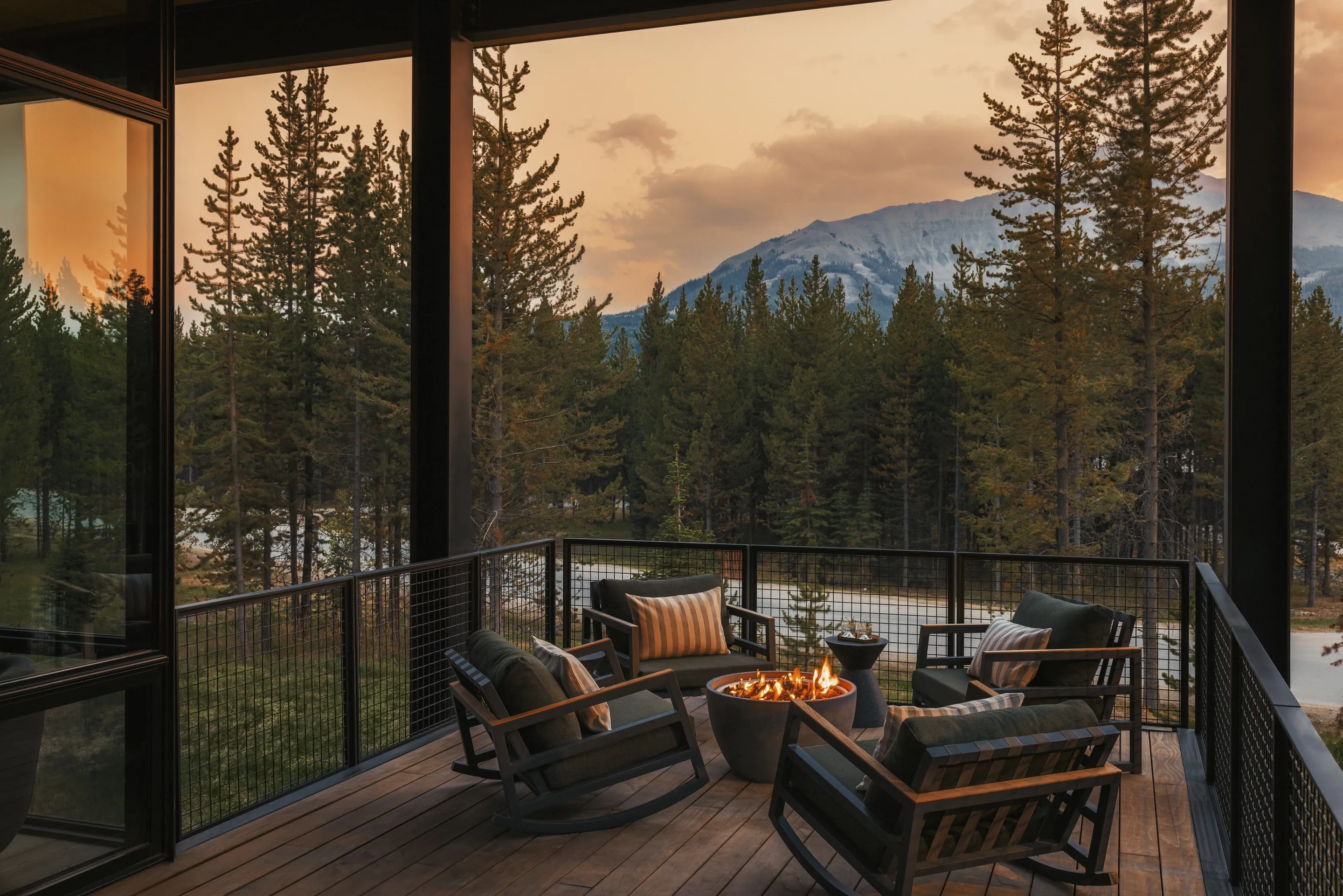 Private Home Terrace at One&Only Moonlight Basin