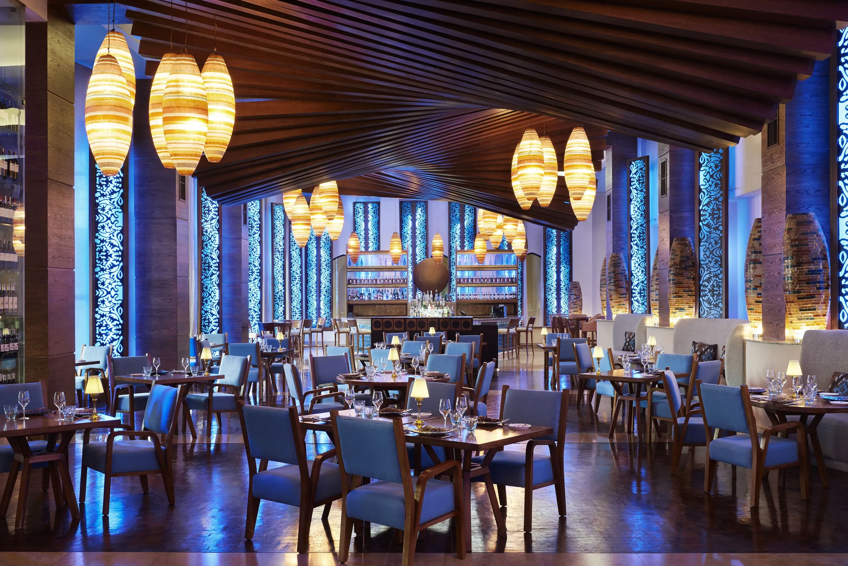 Mazagan Beach and Golf Resort - fine dining of seafood and meat in the stylish setting of Sel de Mer