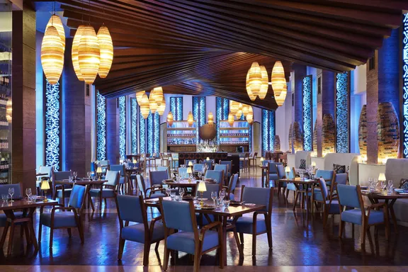 Mazagan Beach and Golf Resort - fine dining of seafood and meat in the stylish setting of Sel de Mer
